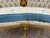 Late20C French Maker Louis XVI Gold Beech Settee - 1 Pc For Sale - Image 9 of 12