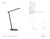 Kelly Wearstler by Visual Comfort Signature Cona Desk Lamp in Bronze Designer: Kelly Wearstler Height: 18.5" - 33.75"...