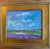Wood Framed French Provincial Lavender Landscape For Sale - Image 7 of 9