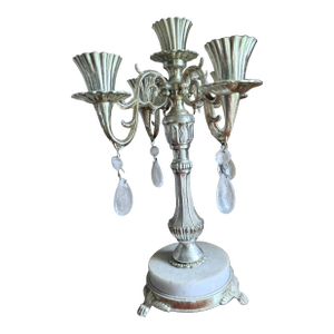 Vintage Mid-Century 5 Arm Rococo Style Candelabra, Circa 1950s
