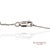 18k(750) White Gold Natural Diamond Square Shape Pendant Necklace With Chain For Sale - Image 11 of 12