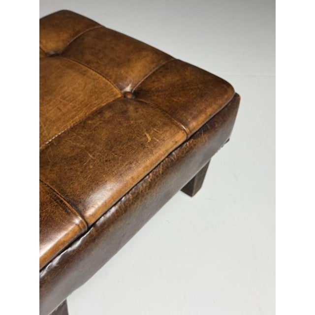 Sheepskin Pouf Footstool For Sale - Image 6 of 16