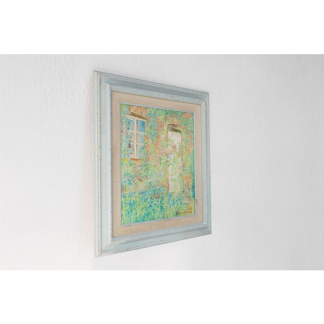 Wood Théo Van Rintel, 1960s, Oil on Canvas & Wood, Framed For Sale - Image 7 of 11