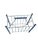 1970s Vintage Modern Design Magazine Rack in Chrome Metal For Sale - Image 5 of 5