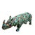 Small Rhinoceros Sculpture, Bronze For Sale - Image 4 of 6