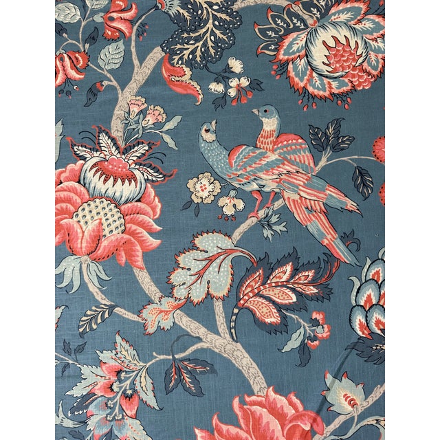 Jacobean 05601 Aegean byJaclyn Smith Home Vol. VI Collection for Trend 1 7/8 Yards Fabric For Sale - Image 3 of 6