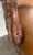 Pair of VIntage French Louis XV Cognac Leather Fauteuils For Sale In Los Angeles - Image 6 of 18