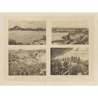 After Kleingrothe, Views of Mining Near Sungei Bessi River in Malaysia, 1907, Heliograph For Sale