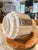 1930s Rare 1930s Art Deco Skyscraper Milk Glass Pendant Light For Sale - Image 5 of 10