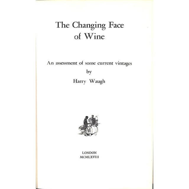WAUGH, Harry [109] pp. Wine & Spirit Publications 1969 8 1/2" x 5 3/4" Preface by James A. Beard Foreword by Christian...