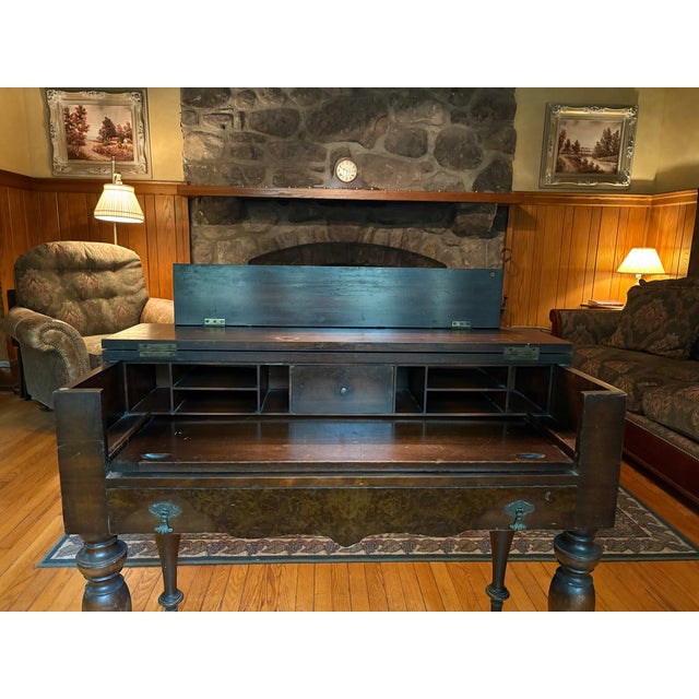 Antique Spinet Desk For Sale - Image 6 of 17