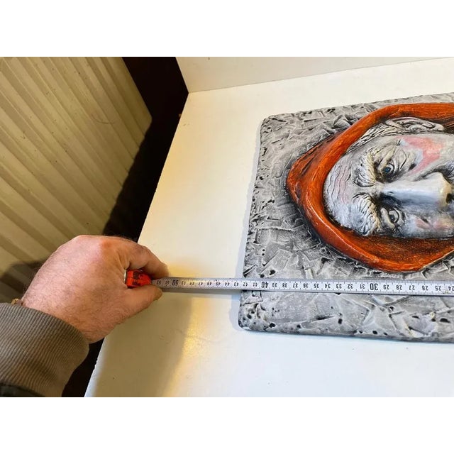 Vintage Wall Relief, 1970s For Sale - Image 9 of 11