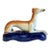 Mid 19th Century Early Staffordshire Greyhound Inkwell For Sale