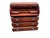 Swedish Roll-Top Secretary Desk Bookmatched Teak & Rosewood Attributed to Egon Ostergaard For Sale - Image 9 of 18