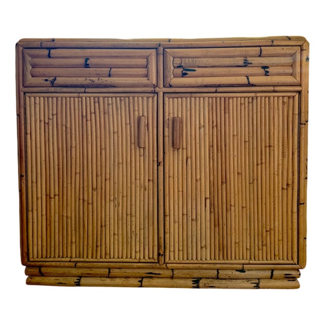 Shanghai Model Sideboard in Bamboo from Vivai Del Sud, Italy, 1970s For Sale