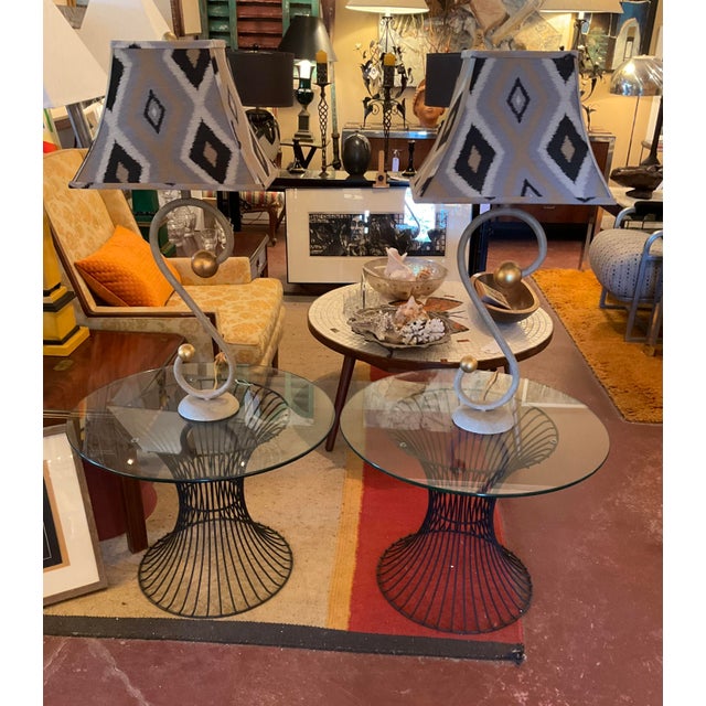 Late 20th Century Late 20th Century Minimalist S- Form Lamps, a Pair For Sale - Image 5 of 10