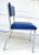 Here is a wonderful bright blue and steel chair from the later 20th century, most likely the 1970-80's. It was made by...