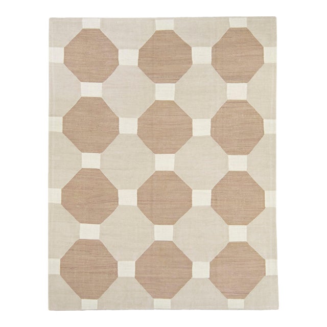 Turkish Kilim Oriental Handmade Flatweave 9'6" x 12'1" #20327 For Sale