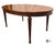 Drexel Vintage Drexel Heritage Laurette Collection French Provincial Style Mahogany Parquet Extension Dining Table For Sale - Image 4 of 12