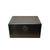 1990s Oriental Plain Surface Dark Brown Black Wood Small Trunk Chest Box For Sale - Image 5 of 10