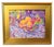 2020s Post-Impressionist Bowl Fruit Painting Including the Antiqued Gold Wood Frame For Sale - Image 5 of 5
