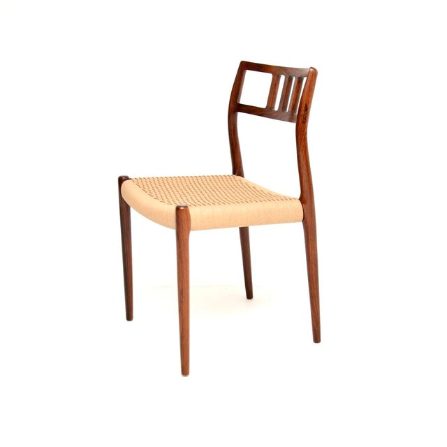 Vintage Danish Model 79 Chairs from Niels Moller, 1960s, Set of 4 For Sale - Image 11 of 15