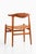 Brown Scandinavian Modern JH-505 Cowhorn Chair in Teak and Cane attributed to Hans J. Wegner, 1952 For Sale - Image 8 of 10