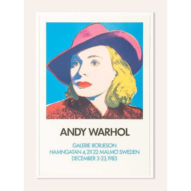 Andy Warhol, Ingrid Bergman with Hat 315, Poster For Sale - Image 12 of 12