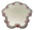 Pink Murano Glass Mirror, 1950s For Sale