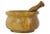 Contemporary Vintage Hand-Carved Wooden Mortar & Pestle For Sale - Image 3 of 4
