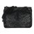 Black Crinkled Calfskin Matelasse Medium Niki Chain Satchel For Sale