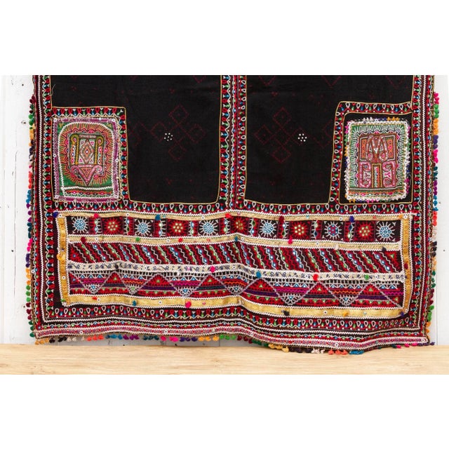 Textile Large Tribal Indian Rabari Throw For Sale - Image 7 of 12