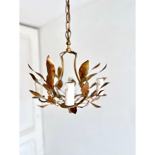 1960s Vintage Hollywood Regency Pendant Light, 1960 For Sale - Image 5 of 18