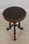 Maitland - Smith Maitland Smith Round Mahogany Pedestal Lamp Table For Sale - Image 4 of 16