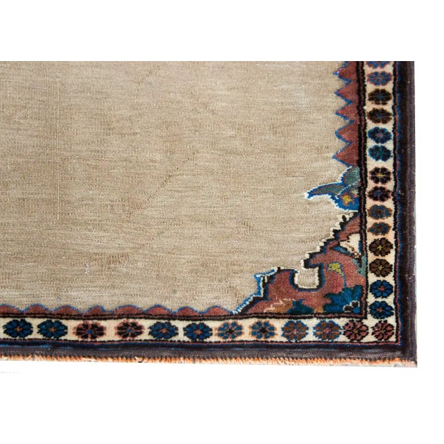 Early 20th Century Afshar Sofreh Rug For Sale - Image 10 of 12