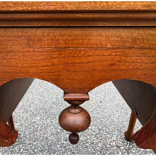 Diminutive Pennsylvania House Cherry Lowboy Side Table For Sale - Image 9 of 10