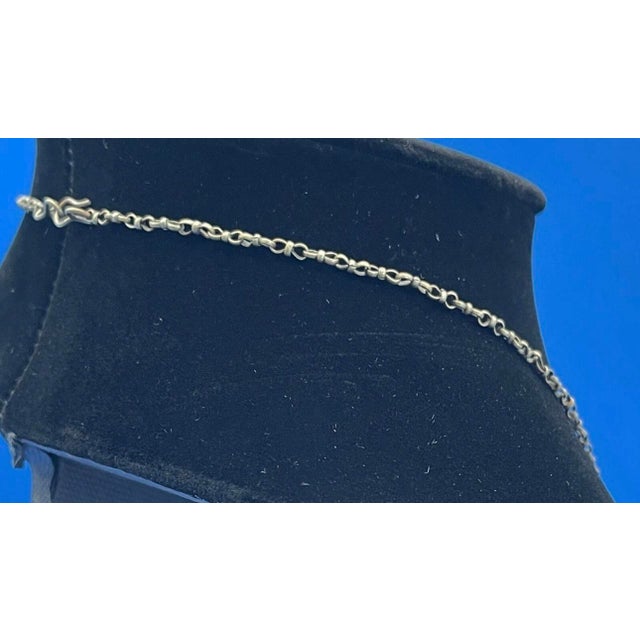 Turkish Antique Turkmen / Yemen Tribal Silver Keaf Necklace, Coral Accents. For Sale - Image 3 of 10