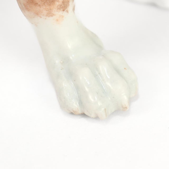 Antique Dresden Porcelain King Charles Spaniel Sculpture or Figurine For Sale - Image 14 of 18