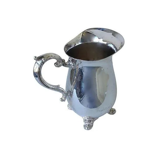 Gorham Vintage C.1960's-70's Gorham Silversmith Silverplate Water Carafe For Sale - Image 4 of 7