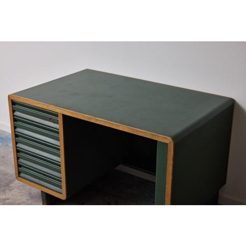 Italian Rationalist Writing Desk, 1940s For Sale - Image 4 of 10