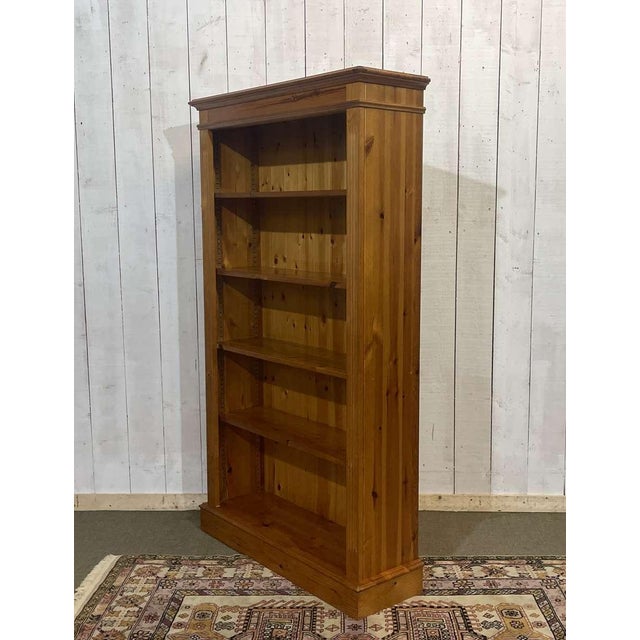 Wood English Fir Wood Shelf, 1990s For Sale - Image 7 of 10