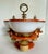 1960s Mid-Century Modern Space Age Rotating Condiment Server With Fire-King Milk Glass Bowls For Sale - Image 5 of 11