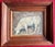American Folk Art Oil Painting of a White Cow or Bull Signed Graves and Dated 1931 For Sale In New York - Image 6 of 8