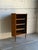 Mid-Century Modern Vintage Teak Corner Cabinet With 3 Open Shelves and Tapered Legs Denmark 1960s For Sale - Image 3 of 11