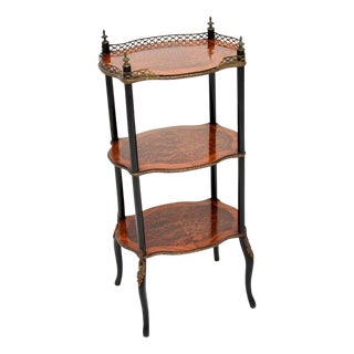 Antique French Etagere, 1860s For Sale