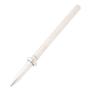 Rare Minimal Sterling Silver Ballpoint Pen, Tiffany & Co Signed Angela Cummings For Sale