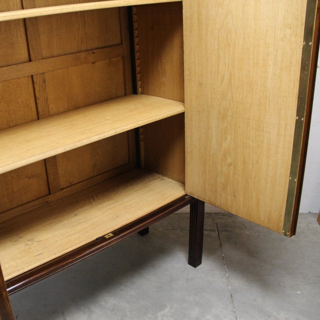 Wood Vintage French Art Deco Cabinet, 1920s For Sale - Image 7 of 9