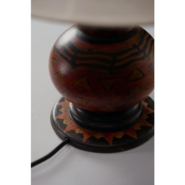 Amsterdamse School Table Lamp by H. Steinpatz For Sale - Image 6 of 10