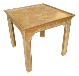 Vintage Henredon Furniture Pickled Side Table