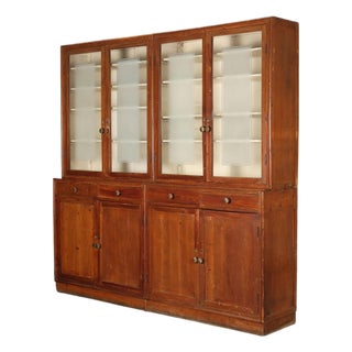Mid-19th Century Bookcase in Larch, Italy For Sale